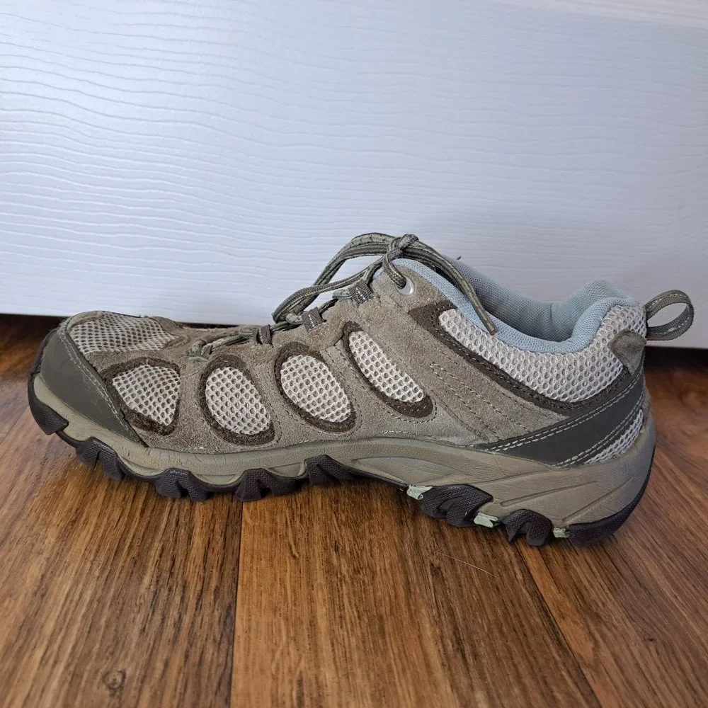 Merrell Hilltop Trail Shoes Hiking Sneakers Shoes Lace-Up Outdoor Size 9.5
